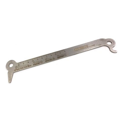OTOM Motorcycle Chain Checker Wear Indicator 3in1 Exact Chain Hook Bolt Measurement for 520 525 530 Chain Universal Repair Tools