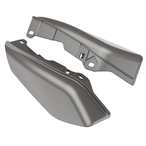 Mid Frame Air Deflectors Heat Shield Fit for Harley Touring 2009-2026 Billet Silver - color: Billet Silver