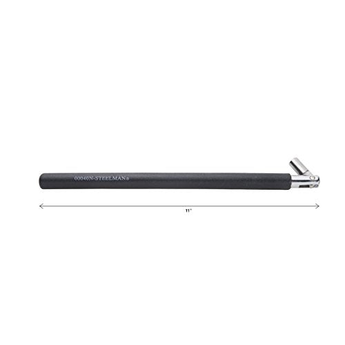 Steelman Valve Stem Puller and Installer Tire Maintenance Tool, Threaded Head, Pivoting Head, Nylon-Coated Steel 11-inch Handle - style: Nylon Housing