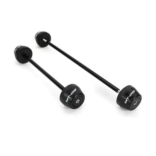 Sliders Axle for Yam&aha MT-09 MT09 FZ-09 FZ09 2014-2024 Motorcycle Front and Rear Fork Sliders Crash Protector Rear Front Axle Sliders - color: Color 4