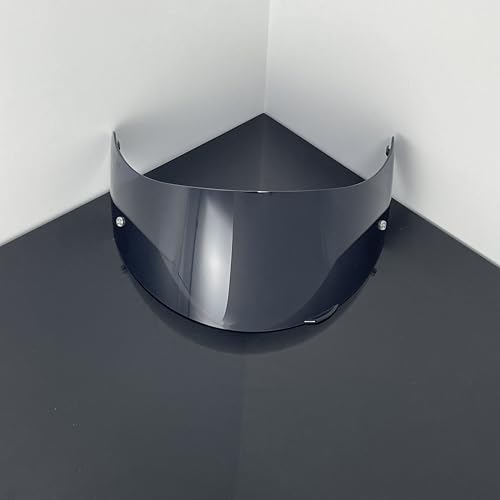 902 Helmet Visor Replacement,Motorcycle Helmet Face Shield for ILM 902,902L,902BT (Deep Black-Day Use Only) - color: Deep Black-day Use Only