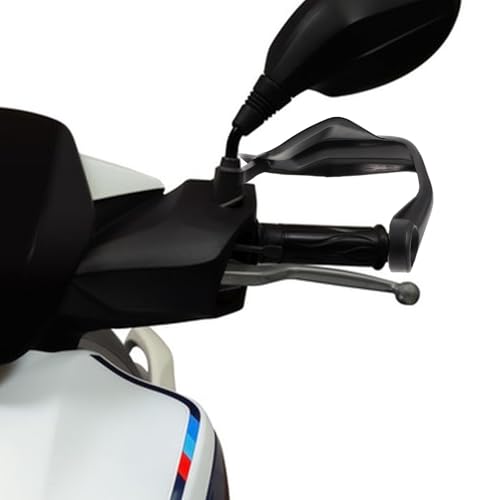 1 Pair Motorcycle Lever Guards Brake Clutch Lever Protector with Impact Resistant Plastic and Metal Construction for Universal Fit on Motorcycles