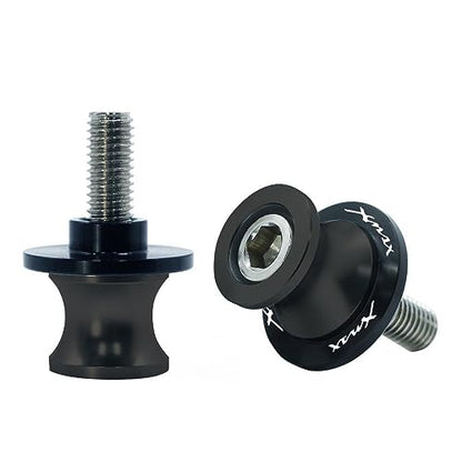 Motorcycle Swing Arm Slider Shaft Motorcycle M6 Swingarm Spools Slider Swing Arm Stand Screws Paddock For Y&AMAHA X MAX XMAX 125 200 250 300 400 X-MAX All Years(M6-1) - color: M6-1