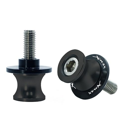 Motorcycle Swing Arm Slider Shaft Motorcycle M6 Swingarm Spools Slider Swing Arm Stand Screws Paddock For Y&AMAHA X MAX XMAX 125 200 250 300 400 X-MAX All Years(M6-1) - color: M6-1