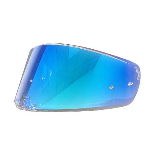 Sedici Strada 3 Visor,UV Protection Motorcycle Helmet Face Shield Visor Replacement Compatible with Sedici Strada 2 Strada 3 FT2 VECTOR FF801 FF397(Revo Clear Blue) - color: Revo Clear Blue