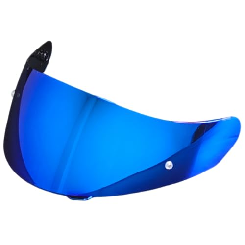 C91 Helmet Shield Replacement,HJ-17 Motorcycle Helmet Visor Compatible with HJC C91/C90/C91N/CL-MAX 2/CL-MAX 3/is-MAX 2/is-MAX BT/SY-MAX 3(Deep Blue) - color: Deep Blue