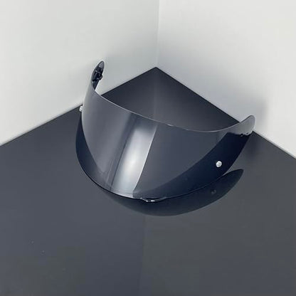 902 Helmet Visor Replacement,Motorcycle Helmet Face Shield for ILM 902,902L,902BT (Deep Black-Day Use Only) - color: Deep Black-day Use Only