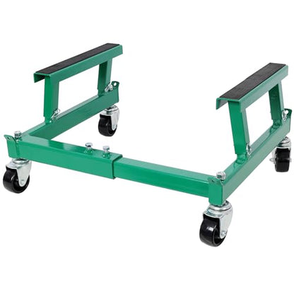 1500lbs ATV Motorcycle Engine Cradle Dolly - Heavy Duty Maintenance Stand | Roll your heavy bike or ATV anywhere with ease—saves your back, protects your frame, and tucks away compactly when not in use