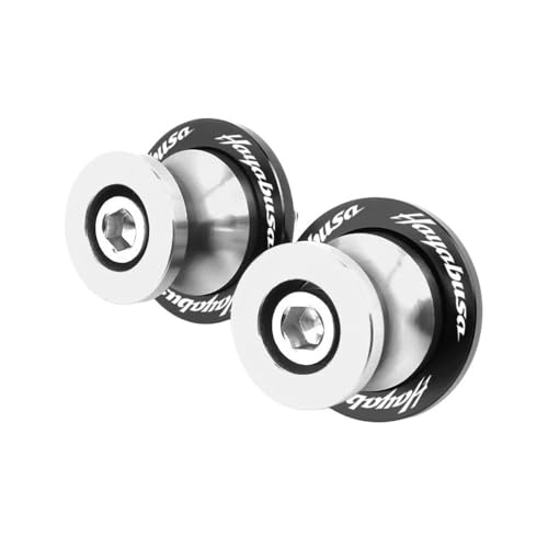Swing Screw Sliders Spools for Hayabusa 1999-2015 2016 2017 2018 2019 2020 2021 2022 2023 Swingarm Spools Sliders Stand Screws CNC Bolts 1Pair Scooter