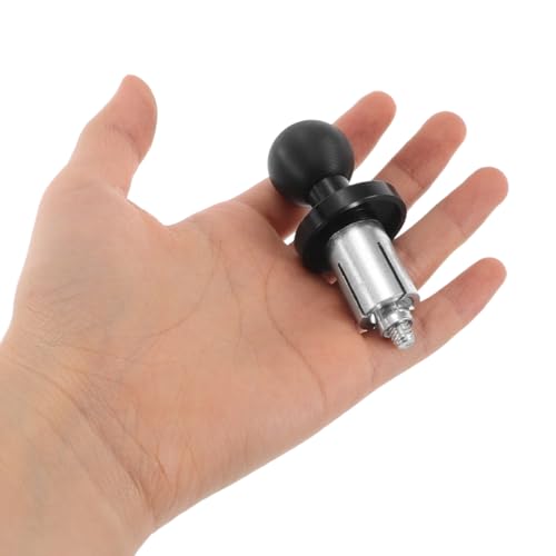 Motorcycle Handlebar Clamp Ball Head Mount Base, Motorbike Phone Holder Bracket, Handlebar Expansion Ball Designed Pedestal for Navigation Device, Compatible with Motorbike Repairs