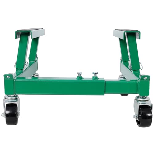 1500lbs ATV Motorcycle Engine Cradle Dolly - Heavy Duty Maintenance Stand | Roll your heavy bike or ATV anywhere with ease—saves your back, protects your frame, and tucks away compactly when not in use