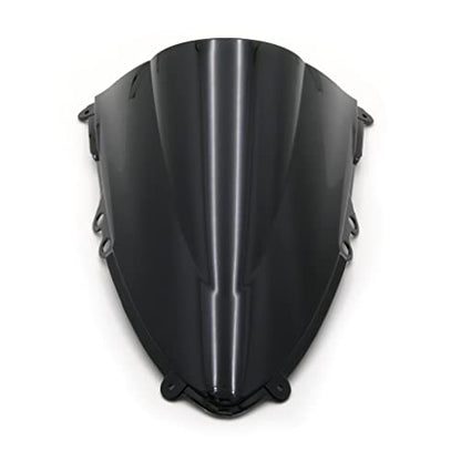 HTTMT- Black Double Bubble Windscreen Windshield For 2012-2014 DUCAT 899/1199 [P/N: CFP-2310-3-CL] - color: Black