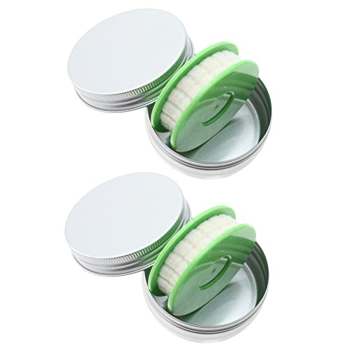 Outanaya Bike Chain Lubrication Tool Roller Oiler for Bicycle Motorcycle Chain Compact Lubricator 2 Pcs Lightweight Design for Outdoor Riding