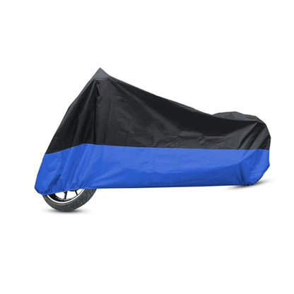 L 190T Rain Dust Protector Black Blue Scooter Motorcycle Cover 86 Inches for Honda Auto Accessories