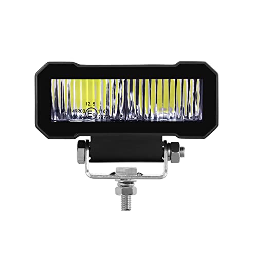 KAWELL 20W LED Work Light Bar Floodlight IP67 Waterproof Off Road Motorcycle ATV UTV 4X4 SUV Forklift Truck Tractor Boat - size: 1 pack
