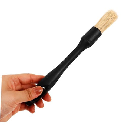 ULTECHNOVO 3pcs Automotive Detailing Brush Soft Bristle Interior Cleaning Kit for Cars Trucks and Motorcycles for Wheels Rims and Upholstery Material for Scratch Cleaning
