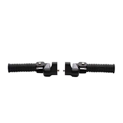 Indian Motorcycle Passenger Pegs in Matte Black, Pair - 2880667-626
