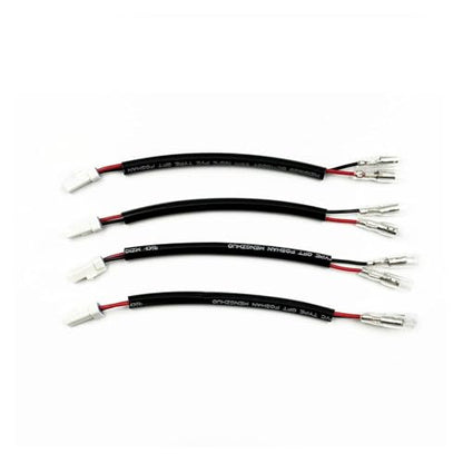 Turn Signal Cable Wire Connector Compatible With KTM 790 Duke Adventure 125 390 ADV 1290 Indicator Adapter Plug Super Wiring Harness(4pcs) - color: 4pcs