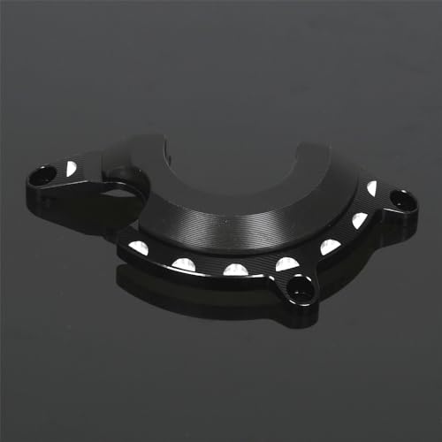 Monkey125 Left Right Engine Cover Protector Slider Compatible with Monkey 125 2022-2024 JB03 3D CNC Motorcycle Engine Crankcase Guard (Black) - color: Black