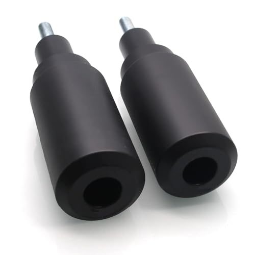 MZS Motorcycle Frame Sliders, Falling Crash Protector Guards No Cut Kits Black Compatible with Z900 2017-2025 / Z900SE 2022-2025 / Z900RS 2018-2025 - size: Z900