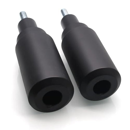 MZS Motorcycle Frame Sliders, Falling Crash Protector Guards No Cut Kits Black Compatible with Z900 2017-2025 / Z900SE 2022-2025 / Z900RS 2018-2025 - size: Z900