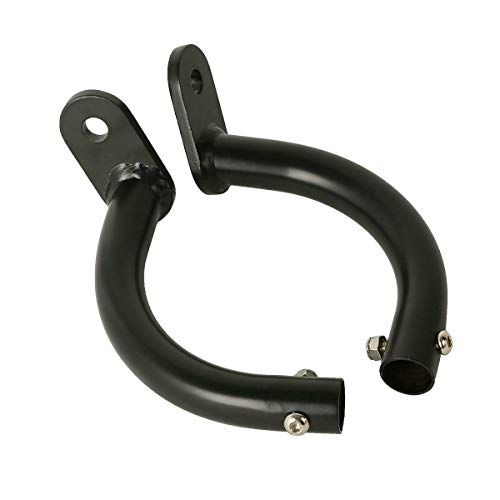 TCT-MOTORPARTS Saddlebag Guard Support Bracket Fits for Harley Touring FLHT Models 97-08 - color: Black, size: Fit for Touring 1997-2008#1