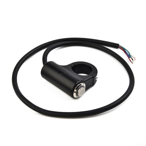 Waterproof LED Motorcycle Handlebar Headlight Switch, 22mm, ON OFF, Aluminum Alloy