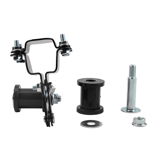 Motorcycle Chain Adjuster Tensioner Guide Roller Compatible with ATV Quad Dirt Pit Bike 4 Wheeler Go Kart Black - color: Black
