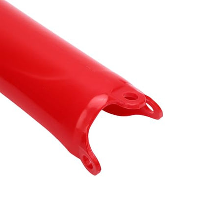 Aramox 1 Pair Front Fork Guard Shock Covers, Front Shock for CR125 CR250 CR500 1993-2007, CRF250R 2004-2018 Red