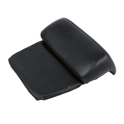 TCMT Razor Motorcycle Trunk Box Backrest Pad Fit For Harley Touring 1997-2013 Road Glide Street Glide Electra Glide Road King(Black Latches) Pack Trunk - color: BLack Lacthes Trunk+Backrest