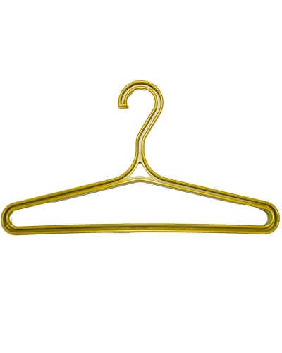 Scuba Choice Wetsuit & Drysuit Hanger – Heavy-Duty Hanger for BCD, Wetsuits & Scuba Gear Storage, Drying & Organization - color: Yellow (Wide-shoulder)