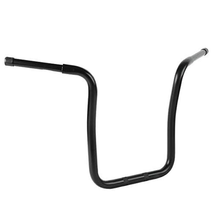 Green-L 1 1/4" Ape Hanger 18" Rise Handlebars Fit for Harley Sportster XL883 XL1200 Softail FLST FXST Custom Motorcycle 1.25" Handle Bar - size: 18" Rise, style: Style C Black