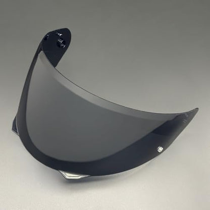 HJ-33 Helmet Visor For i90.Replacement Motorcycle Helmet Shield Compatible with HJC i90 (Deep Black) - color: Deep Black