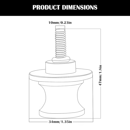 10MM 675SS Swing Arm Spools Sliders Stand Pool Screws Fit For CFMOTO 675SS Stand Frame Slider Crash Bar Accessories,CNC T6061 Aluminum (Silver) - color: Silver