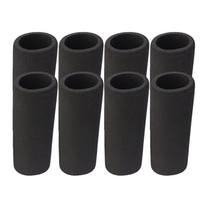 Motorcycle Grip Covers 1/4/8PCS Slip-on Foam Anti-Slip Moto Le Levers Comfort Grips Motorcycle Lebar Cover Anti Vibration Grip Sleeve - color: 8pcs