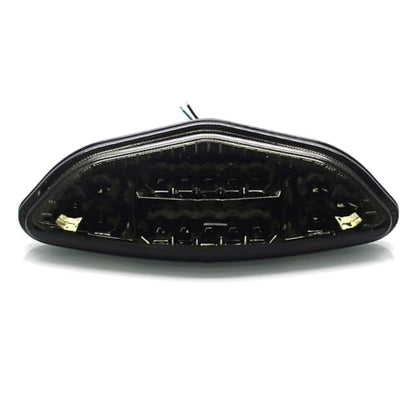 MZS Motorcycle Tail Light, LED Integrated Turn Signal Blinker Smoke Lens Compatible with DL650 Vstrom 650 2004-2011 / DL1000 Vstrom 1000 2002-2012 - size: Vstrom 650/Vstrom 1000