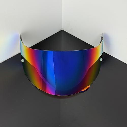 902 Helmet Visor Replacement,Motorcycle Helmet Face Shield for ILM 902,902L,902BT (Revo Gradient Blue-Day Use Only) - color: Revo Gradient Blue-day Use Only