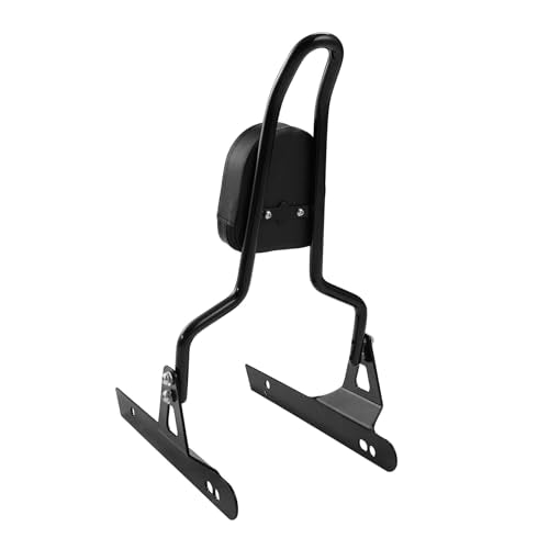 XFMT Motorcycle Black Detachable Sissy Bar Passenger Bcakrest Pad For Harley Dyna Low Rider Street Bob Fat Bob 2006-2017