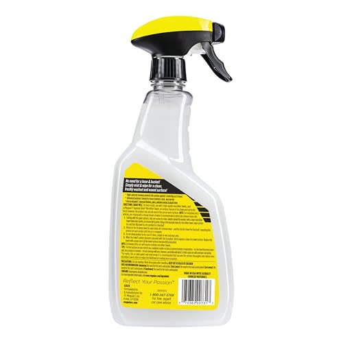 Meguiar's Ultimate Waterless Wash & Wax, Scratch-Free Waterless Wash Spray That Makes Car Detailing Quick and Easy, 2-in-1 Wash and Wax, 26 Oz - size: 26 Fl Oz (Pack of 1)