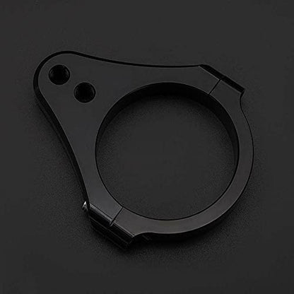 37mm CNC Aluminum Motorcycle Fork Tube Brackets Steering Damper Frame Mounting Clamp Foot Fixer Hardware Parts Stabilizer Universal - size: 37mm