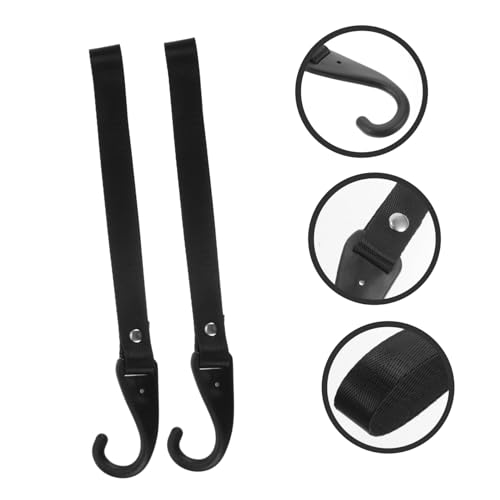 2pcs Hooks Easy Install Handlebar Holders for Helmets Gloves and Keys Material No Drill Required Capacity for