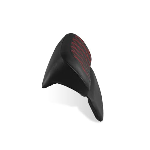 Chopped Razor Tour Trunk Backrest Pad Compatible with Harley 2014-2025 Street Road Glide FLHR FLHTCU FLHX Trunk Rack Backrest Pad(Red) - color: Red