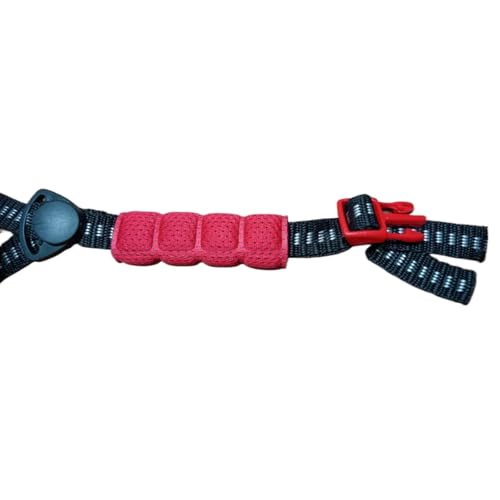 Helmet Chin Straps Jaw Pads Chin Pad Soft Foam Sponge Pad Strap Padding Replacement Lining Cushion Mat Liner Universal Fit for Cycling Bike Motorcycle Bicycle Riding - color: Red 4PCS