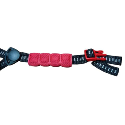 Helmet Chin Straps Jaw Pads Chin Pad Soft Foam Sponge Pad Strap Padding Replacement Lining Cushion Mat Liner Universal Fit for Cycling Bike Motorcycle Bicycle Riding - color: Red 9PCS