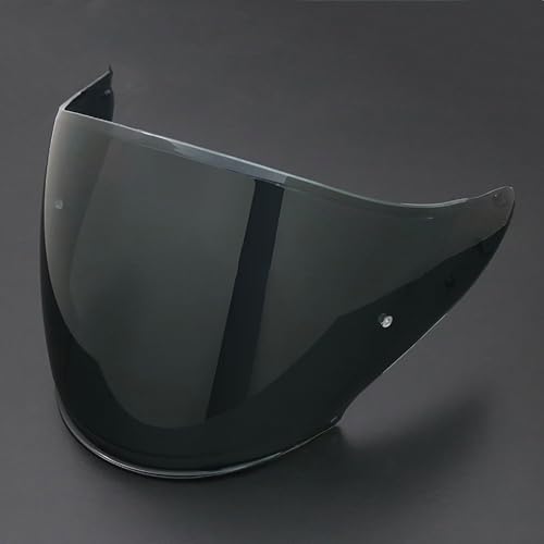 Motorcycle Helmet Visor for SHOEI J-Cruise 1st Generation 2nd Generation J-FORCE4, Anti Scratch Colored Motorcycle Helmet Lenses, Motorcycle Helmet Face Shield with Anti-Fog Rainproof Film - color: E Aurora Red