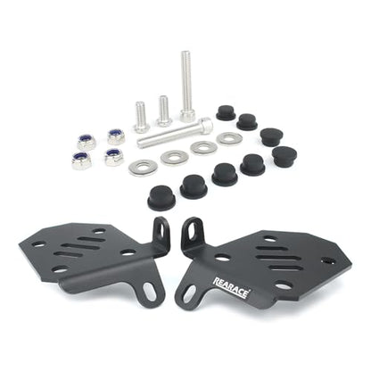 Motorcycle Passenger Foot Peg Pedals Fit for Royal Enfield Himalayan 450 2024 Pillion Footrest Foot Rests Larger Foot Pedals