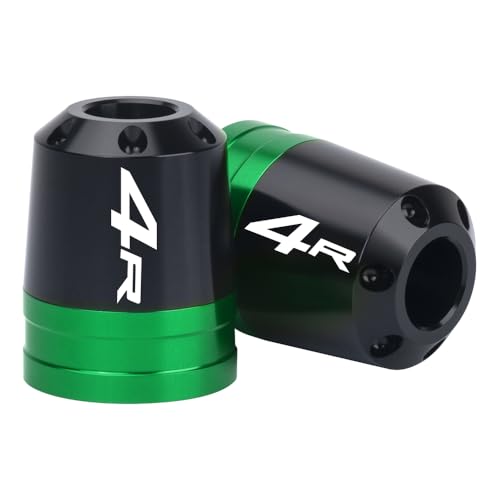 Motorcycle Bar End Sliders For Ninja ZX-4RR 2023-2024 Ninja ZX-4R 2024-2025 Bar End Weights Bar End Protectors Handlebar Sliders ninja zx-4rr zx-4r Accessories (Green) - color: Green