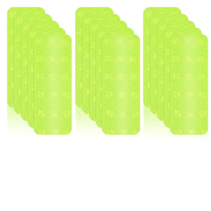 20 Pcs Super Reflection Reflective Stickers Made of 3M DG3, Yellow-Green Outdoor Waterproof Safety Reflective Tape for Car/Bike/Mailbox/Helmet/Truck - Safety Stickers Yellow-Green - color: Fluorescent Yellow-Green 20pcs