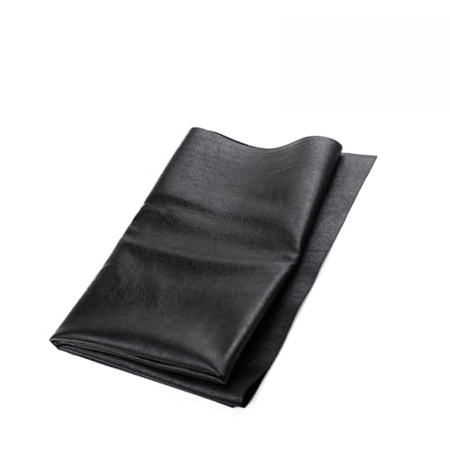 Motorcycle Seat Cover, 39.37" x 27.56" Leather Elastic Scooter Seat Cover Replaced, Universal DIY Seat Protector for Motorcycle, Scooter or Electric Vehicle (Black)
