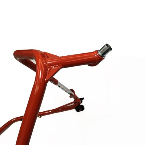 Motorcycle Head Lift Stand, Can Adjust Height Front Triple Tree Stand Wheel Repair And Tire Cleaning Tools